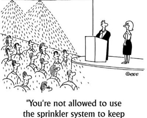 Keeping The Audience Awake